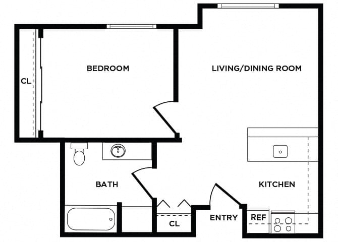 Suite A Floorplan